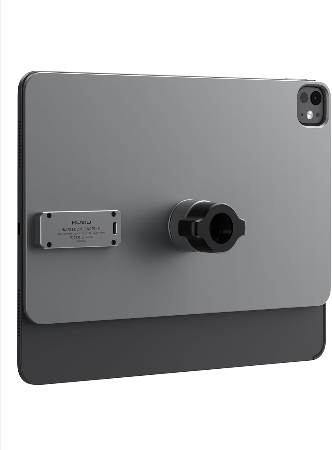 Height-Adjustable Tablet Floor Stand