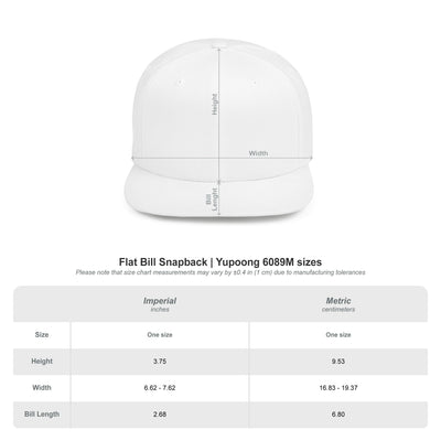 Shift Happens Embroidered Flat Bill Cap – Supports LA Firefighters