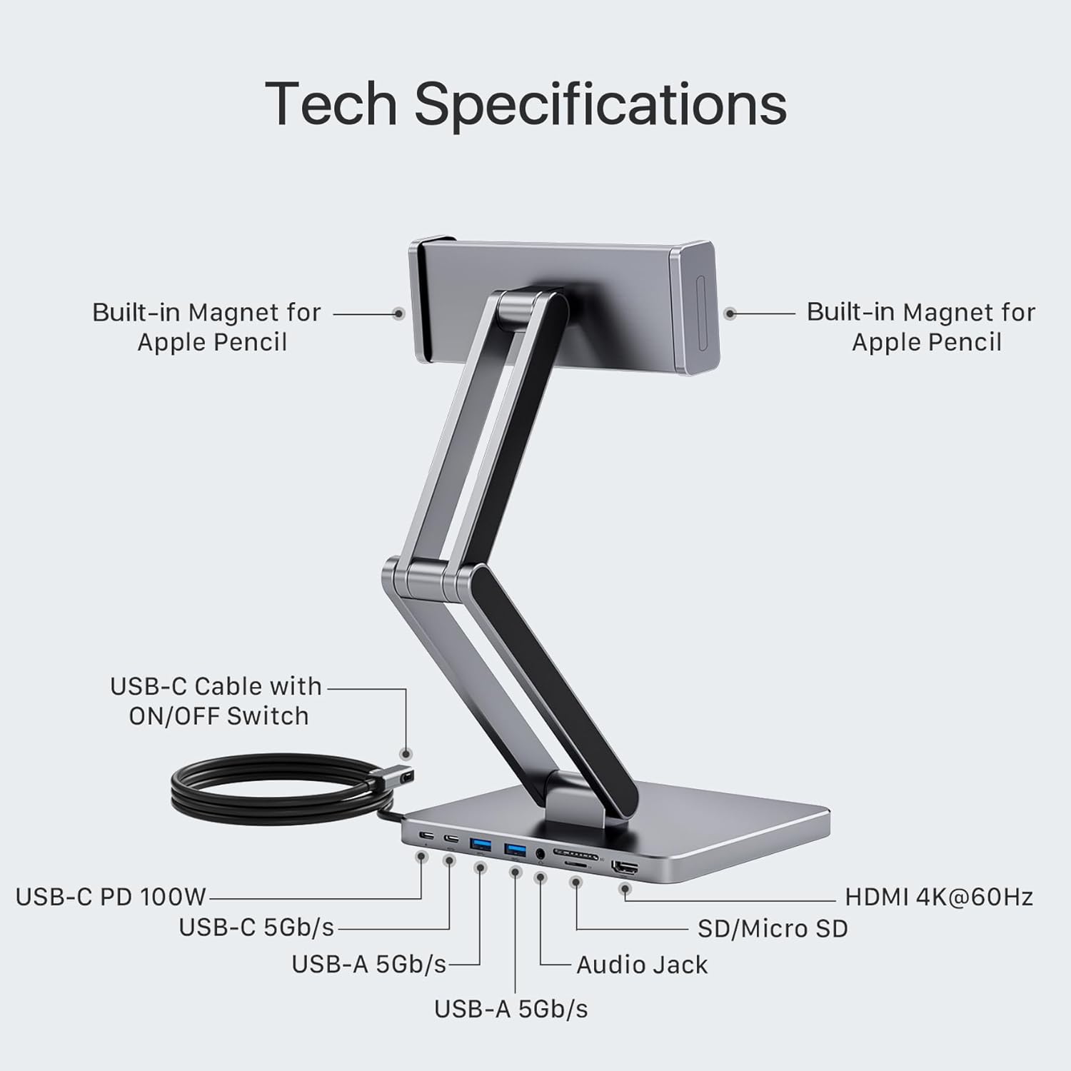 MagHub 8-in-1 Docking Station