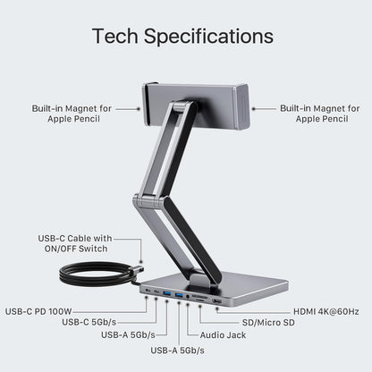 MagHub 8-in-1 Docking Station