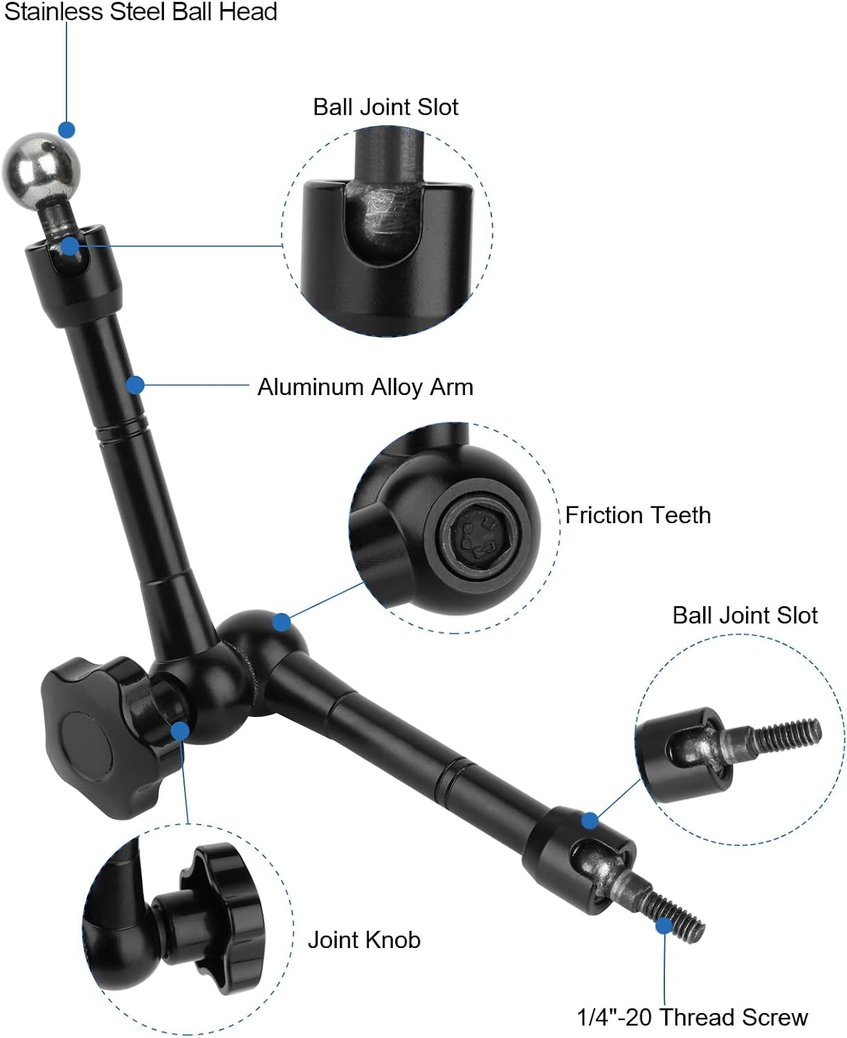 The standard - chair clamp arm iPad holder