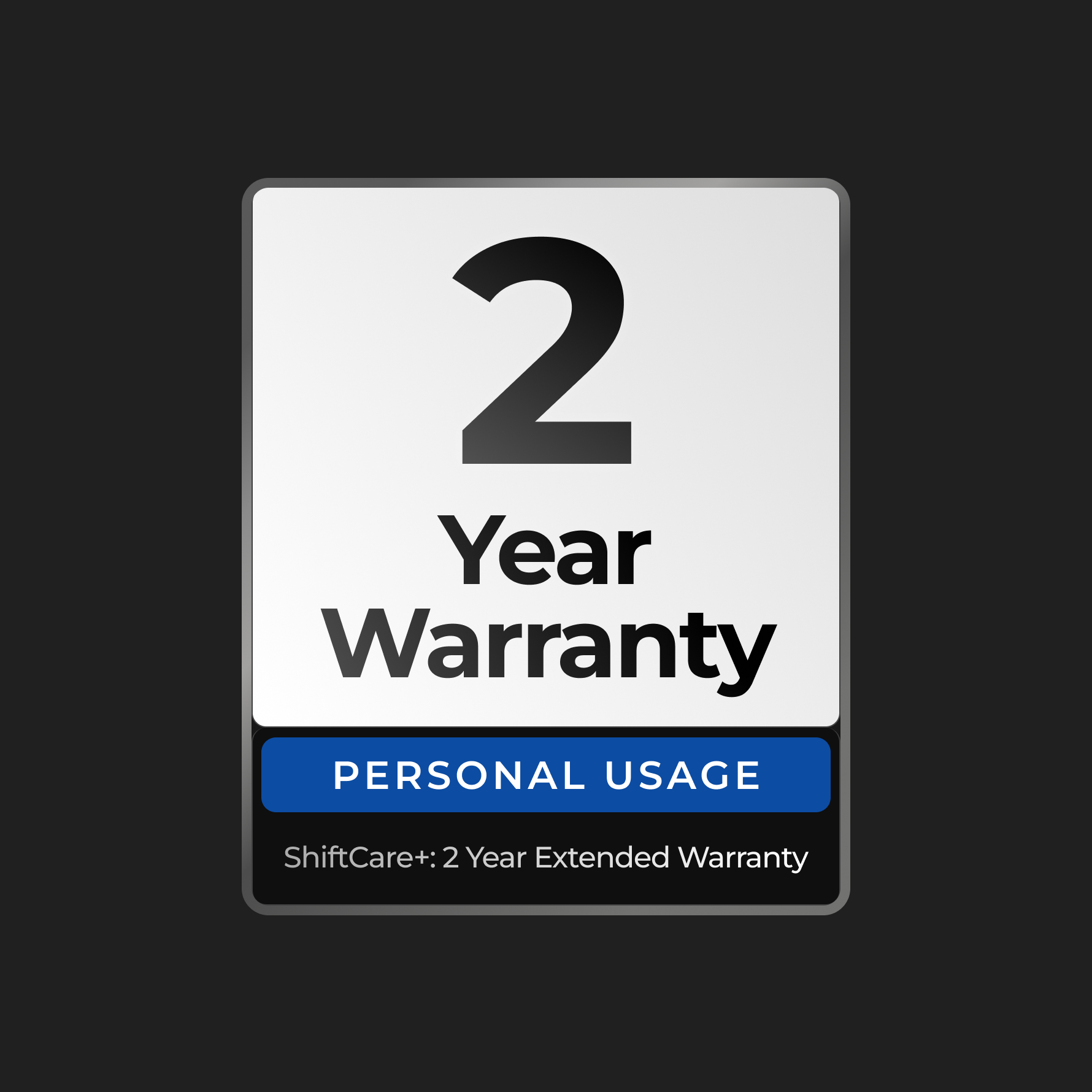 ShiftCare+: 2 Year Extended Warranty